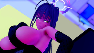Delva Moans Loudly Taking Massive Dick While Busty Curves Shake Wildly in Hot Hentai Sex