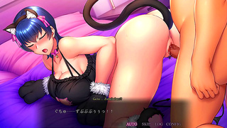 Hollis AI Delivers Steamy Blowjob with Sensual Deep Throat Action