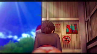 Vipers Hot Solo Mission Ignites into Fierce Anal Pleasure in Steamy Animation
