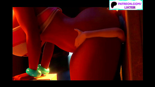 Lily Knights Tempting Journey Through Horny Anime Adventure Worlds
