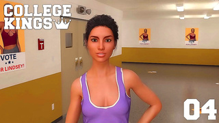 Busty Giantess Shrinks Tiny Boy for Teasing Scent Games in Class