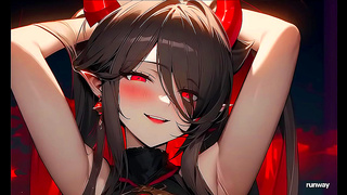 Anime Couple Explores Forbidden Desires in Hot Torrential Encounter