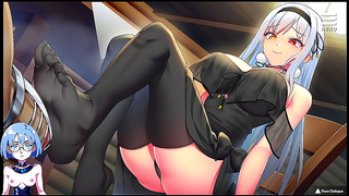 Gwen Pleads for Hentai Pleasure, Drenched in Thick Cream