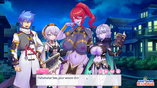 MILF Seduces Huge Dick with Sultry Blowjob Gets Filled in Anime Style