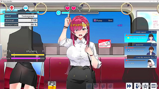 Seductive Eroge Vixen Enjoys Hot Blowjob From Muscular Guy In Room