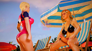 Fortnite Girls Take On Massive Animated Dicks in Wild Hentai Showdown
