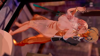 Princess Yields to Devoted Servant in Forbidden Hentai Romance
