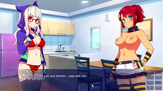 Nicole Tempts with Seductive Tit-Fuck Action in Zzzs Hot 3D Dream World